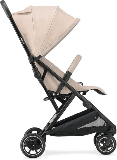 Poussette de luxe Deryan easy - légère - compacte - pliable - taupe