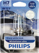 Philips lampe frontale vision blanche ultra ampoule phare 12v h7 12v
