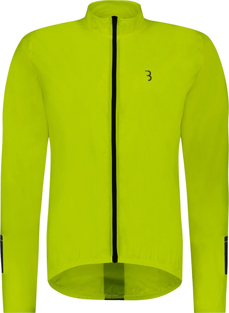 Bbb cycling veste de cyclisme baseshield - coupe-vent homme et femme - cyclisme VTT - veste de cyclisme : coupe-vent et imperméable - jaune fluo - taille L - bbw-148