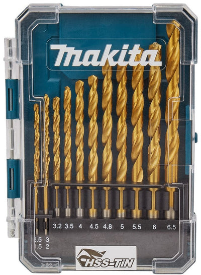 Accessoires Makita d-72855 | jeu de forets à métaux | 13 pièces - d-72855