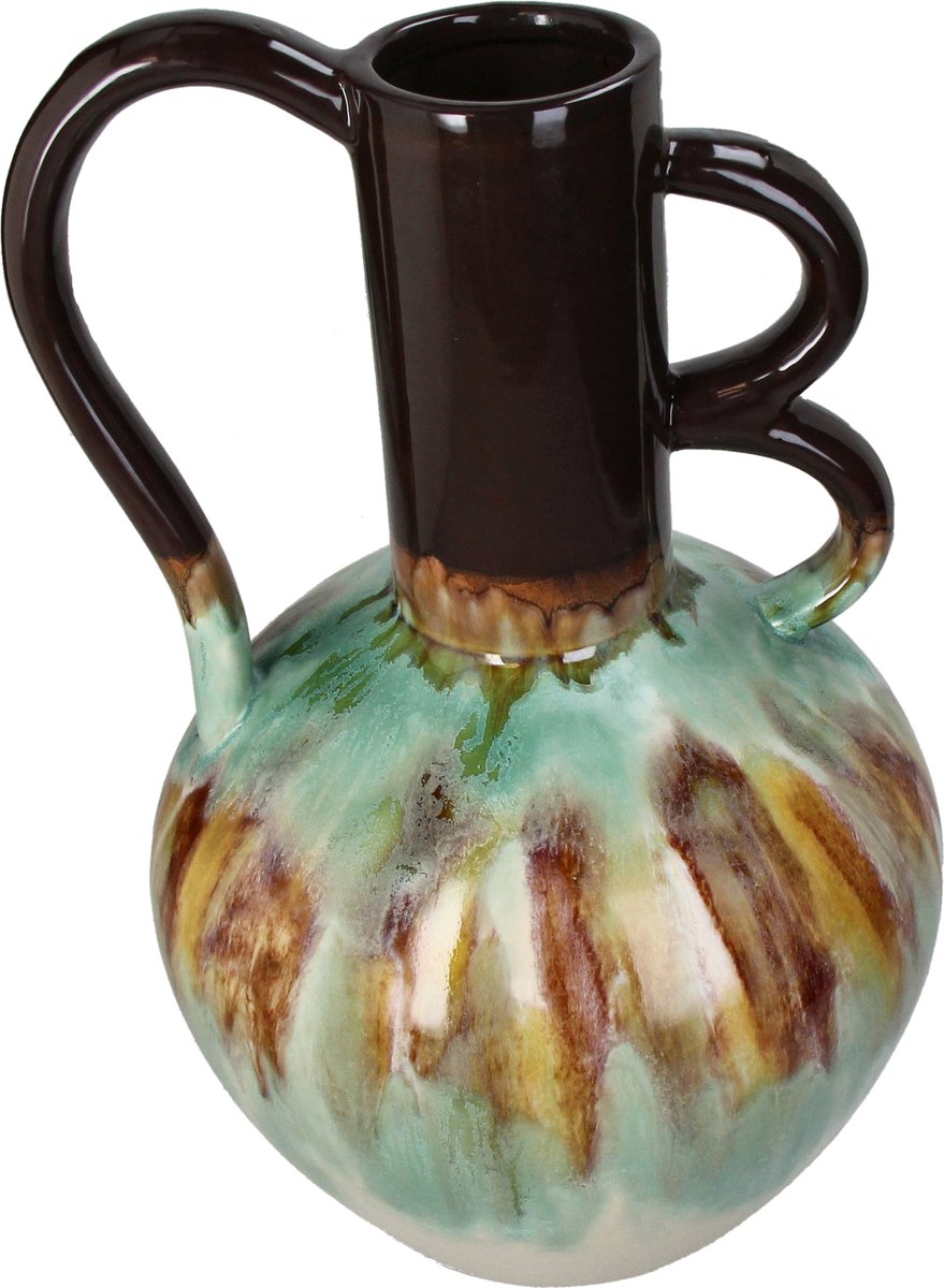 Vase collection HD grès multi 21,7x21,7x34,5cm