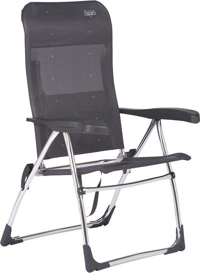 Crespo - chaise de plage - al 206 - gris foncé