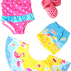 Ensemble de natation de poupée Heless, 35-45 cm