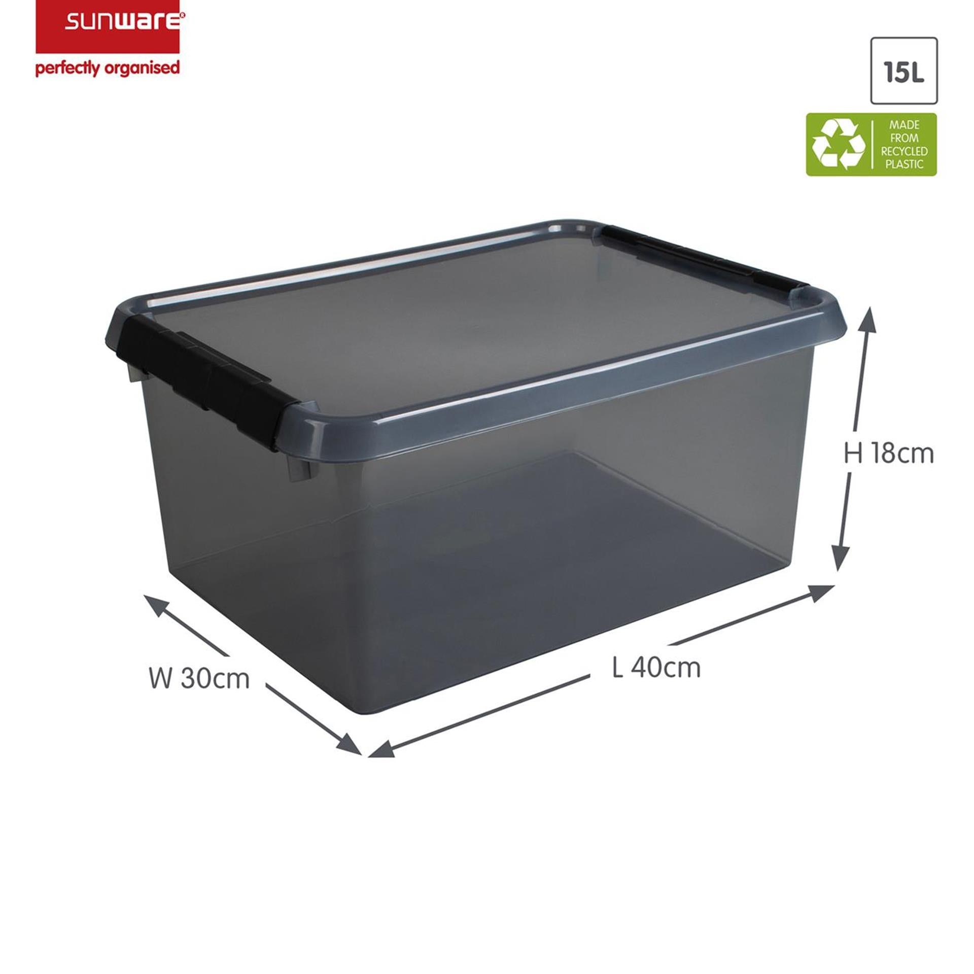 Sunware Comfort Line boîte de rangement 15l gris