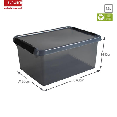 Sunware Comfort Line boîte de rangement 15l gris