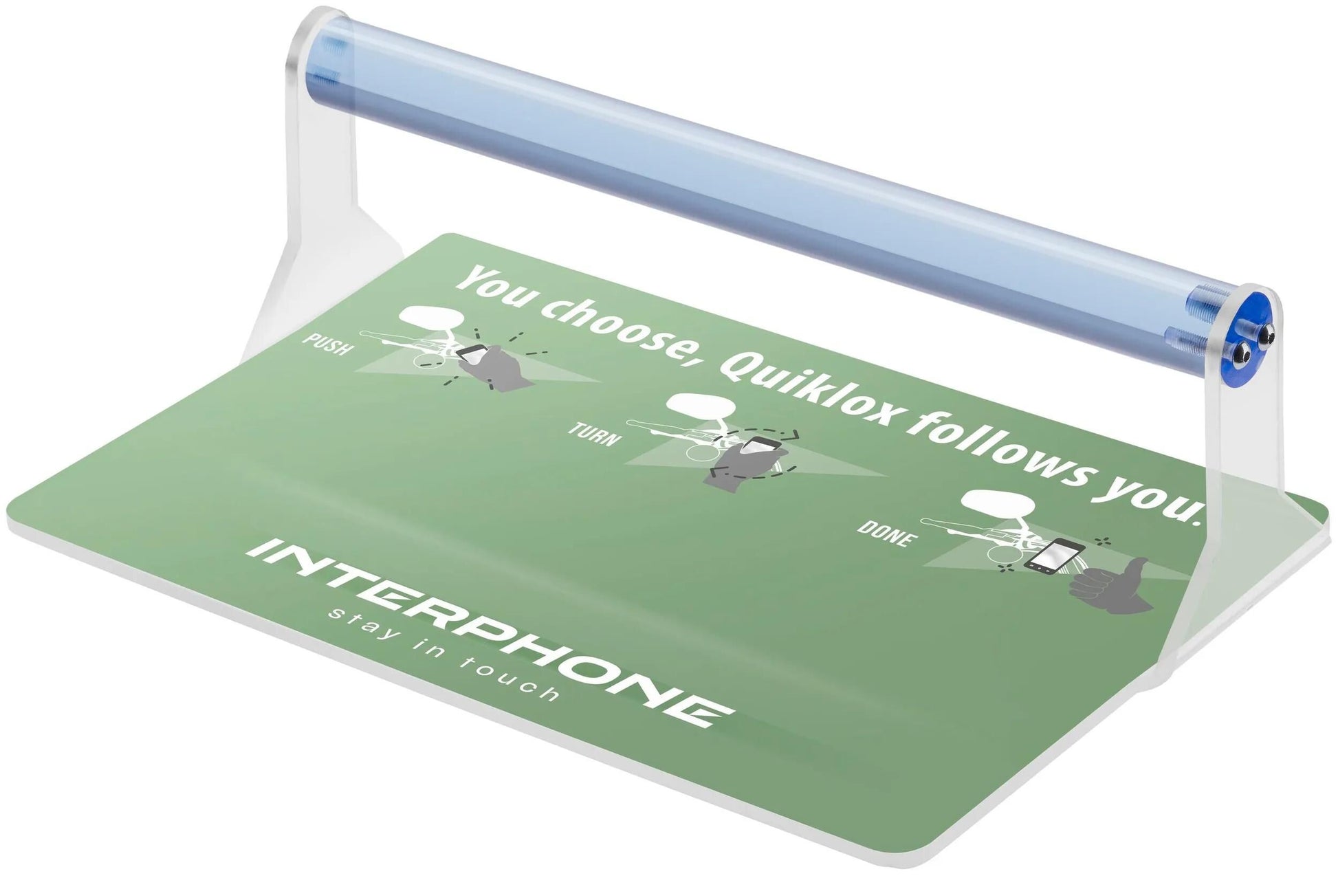 Présentoir de vente interphone présentoir de compteur quiklox