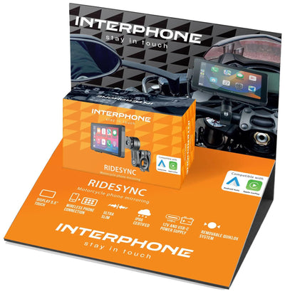 Affichage des ventes d'interphone, affichage du compteur, ridesync
