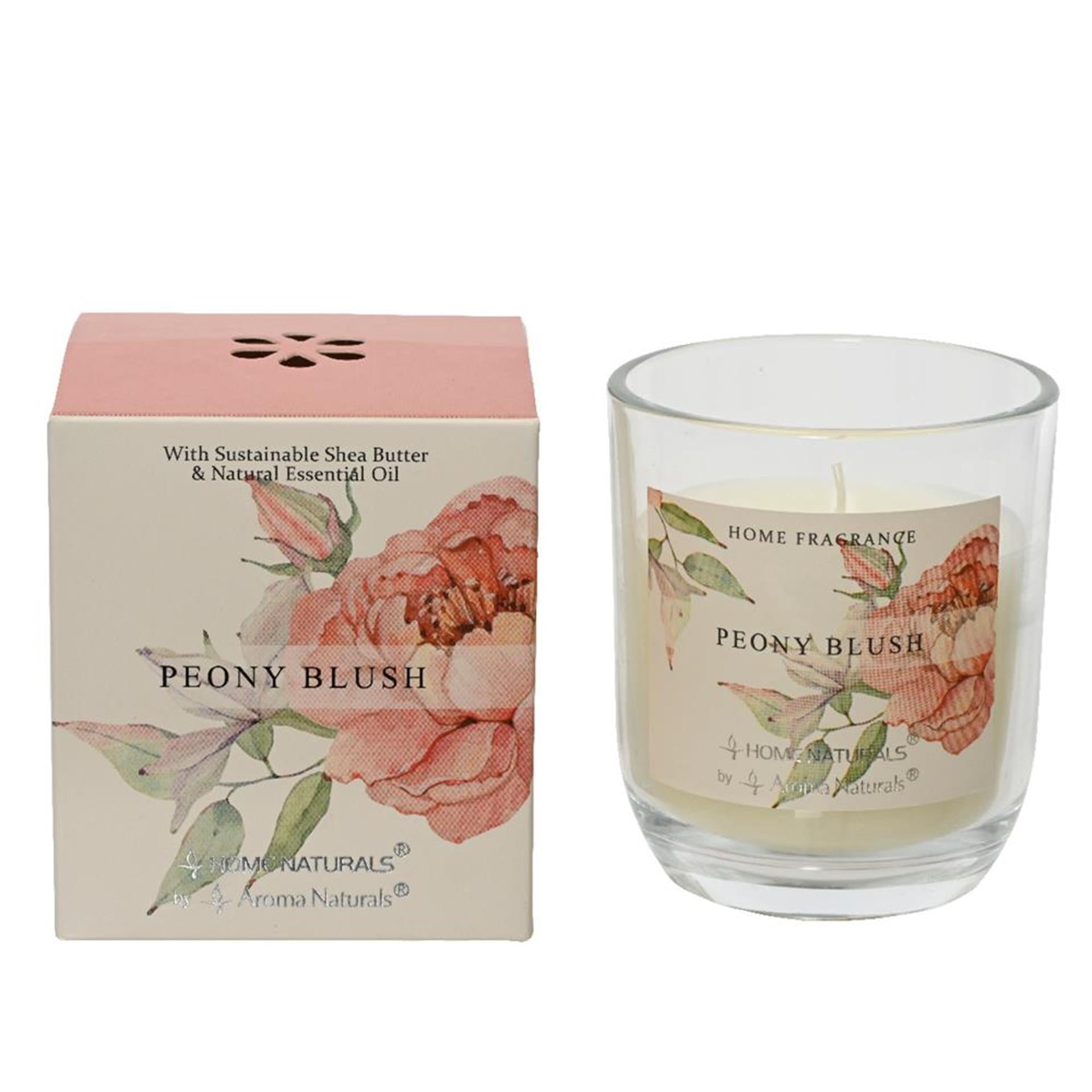 Bougie parfumée Decoris pivoine blush h9cm