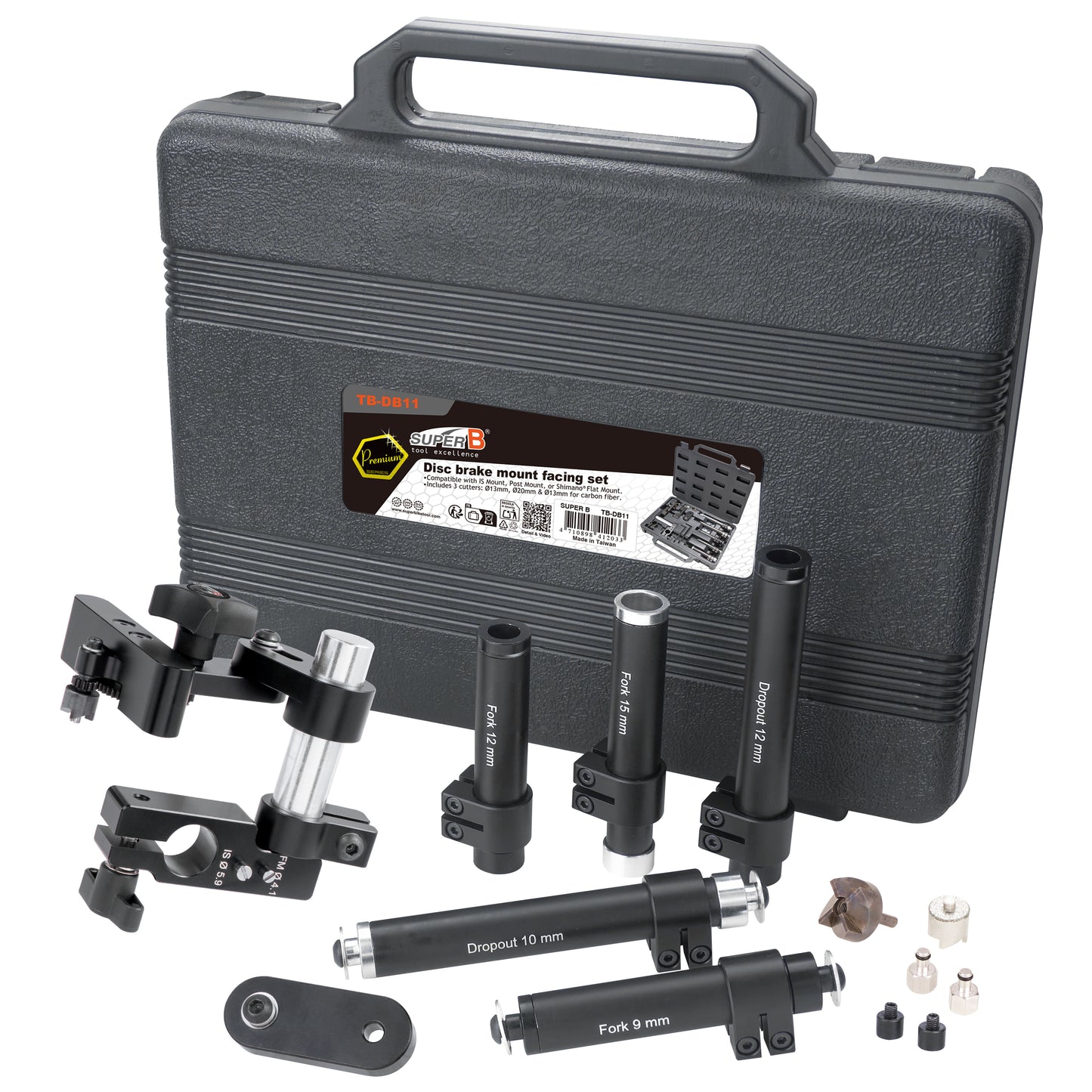 Outil de fraisage Super b TB-DB11 pour support d'étrier de frein