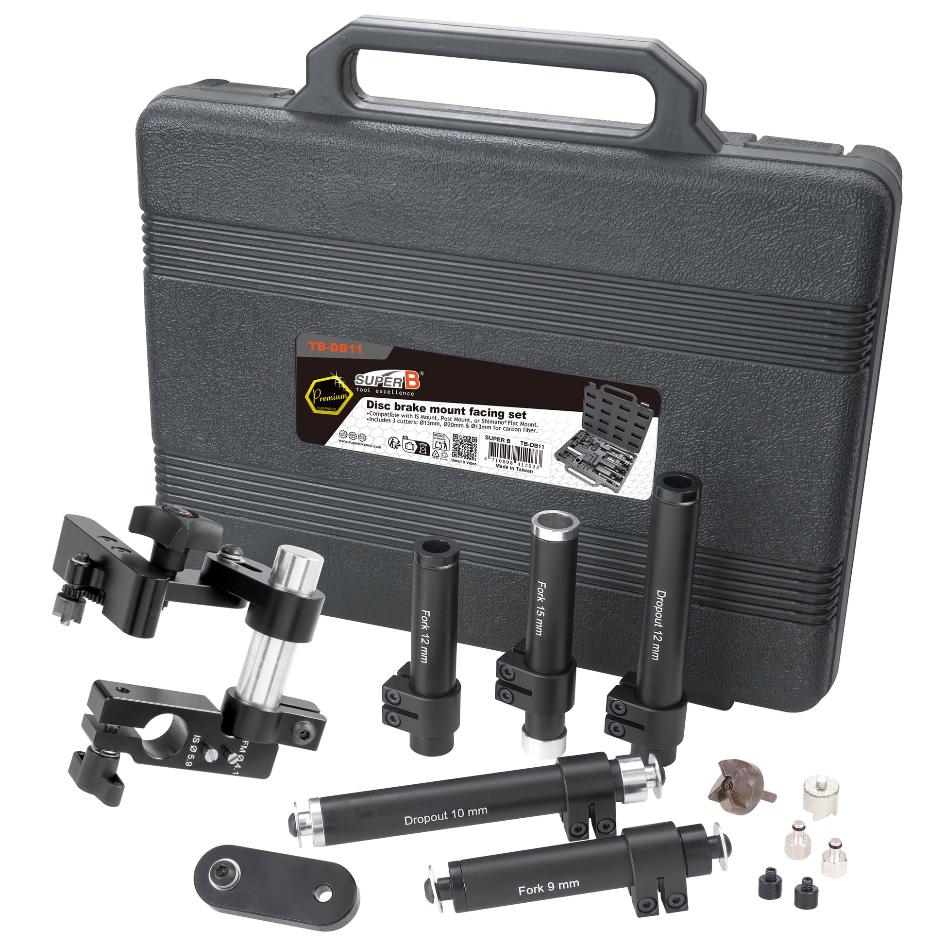 Outil de fraisage Super b TB-DB11 pour support d'étrier de frein