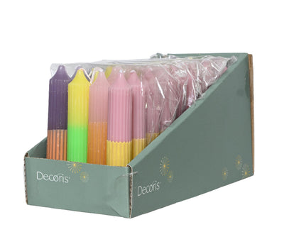 Bougie de dîner Decoris paraffine 4 pièces 11cm