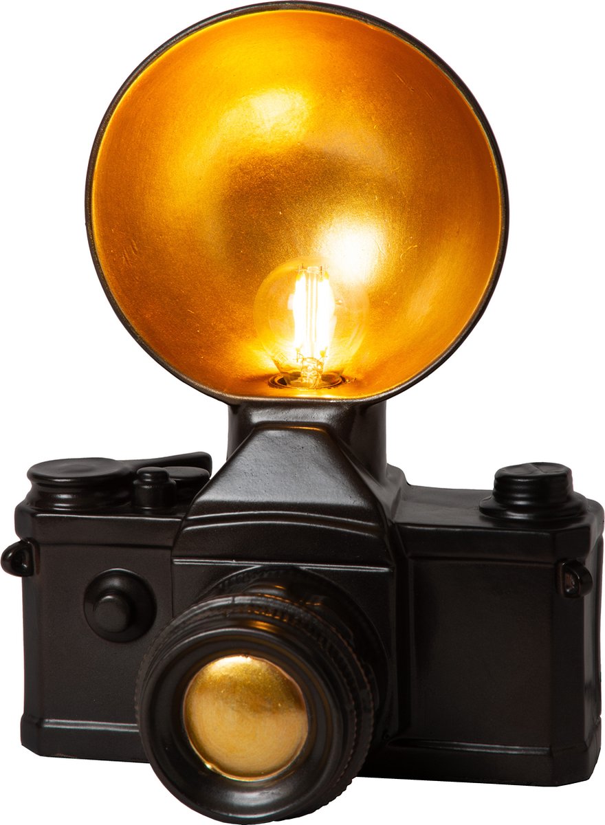 Caméra Lucide extravaganza - lampe de table - 1xe14 - noir
