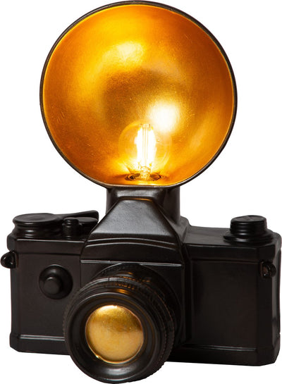 Caméra Lucide extravaganza - lampe de table - 1xe14 - noir