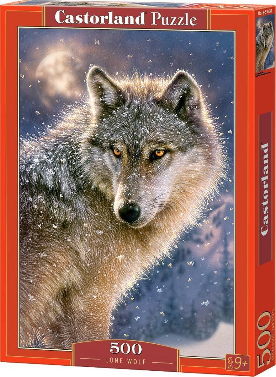 Selecta Castorland Puzzle Puzzle Lone Wolf, 500e.
