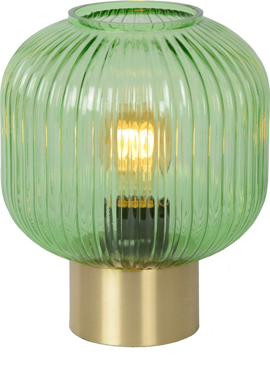 Lucide maloto - lampe de table - ø 20 cm - 1xe27 - vert