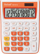 Calculatrice rebelle Rebell - sdc912or bx - blanc-orange - re-sdc912or-bx