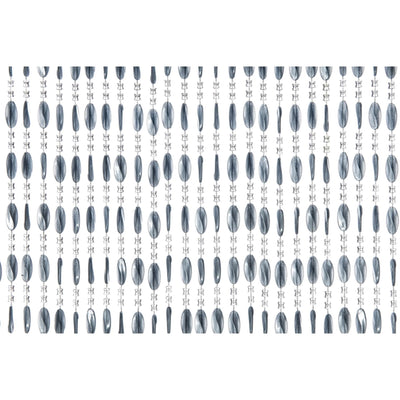 Wicotex rideau anti-mouches charlotte 100x240cm gris