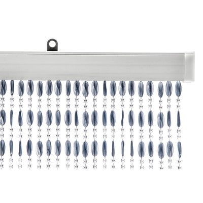 Wicotex rideau anti-mouches charlotte 100x240cm gris