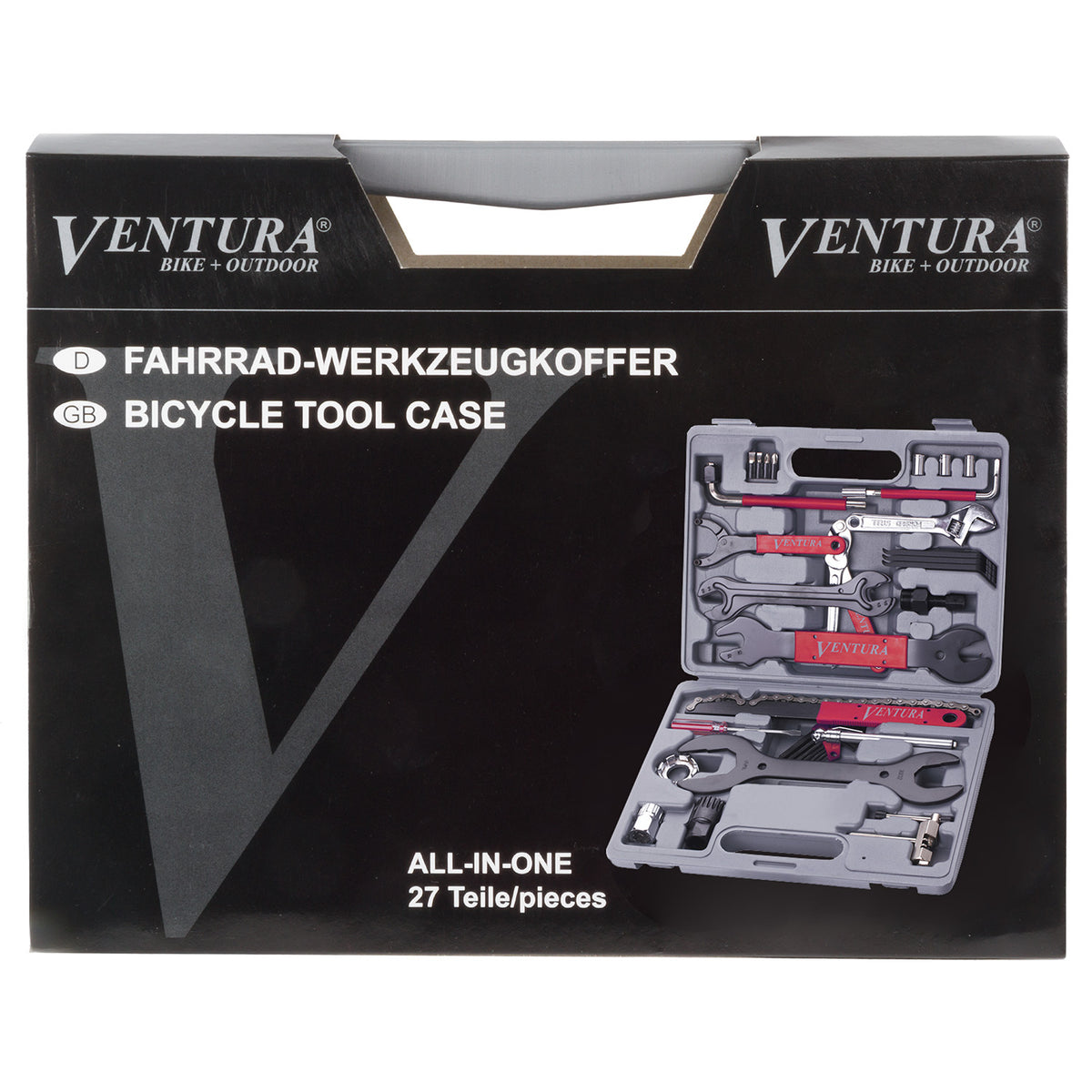 Ventura Tool Case Bike et extérieur 37 pièces