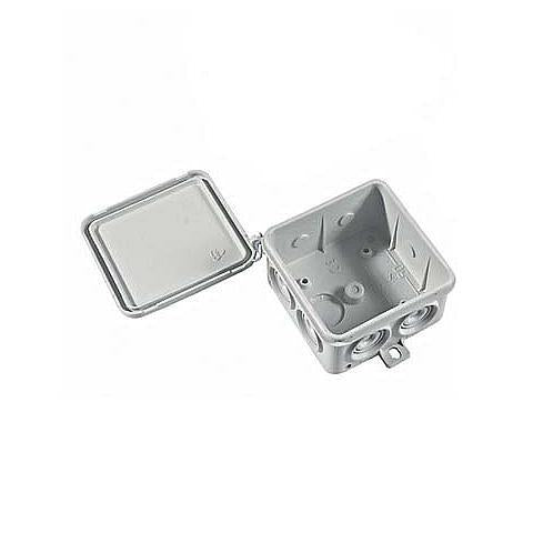 Boîte de câble 75x75x36,7xmm gris