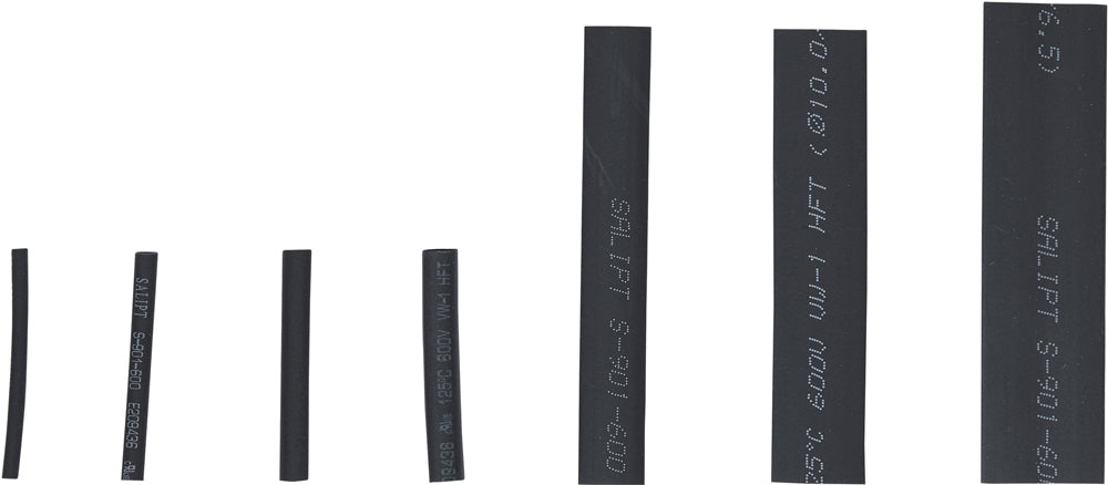 Bgs technic kraftmann - assortiment de tubes thermorétractables 126 pièces