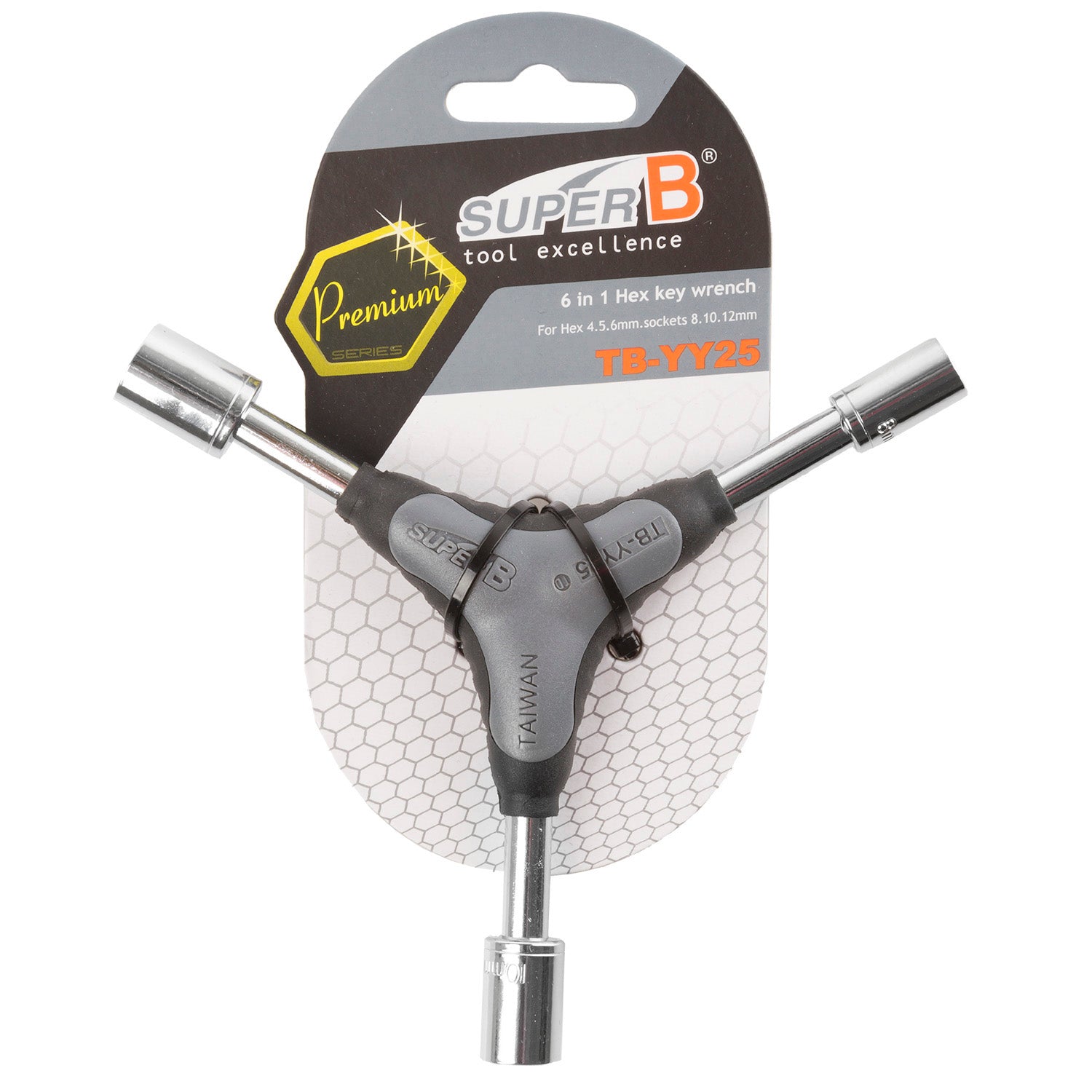 Clé à trois bras Super b tb-yy 25