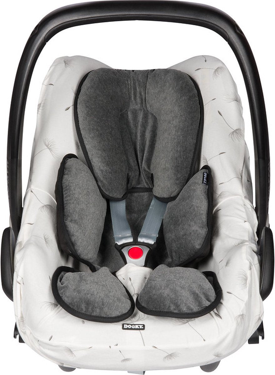 Coussin bébé universel Dooky - support moelleux pour siège auto, poussette, nacelle - lavable - 0-12 mois