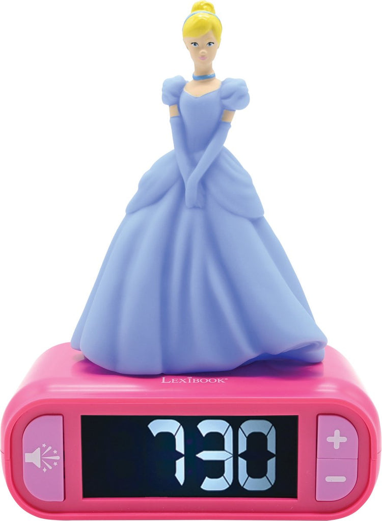 Lexibook Disney Princess Cendrillon Veilleuse Réveil avec sons