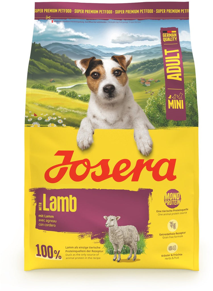 Josera agneau - nourriture pour chien - mini adulte - 3 kg