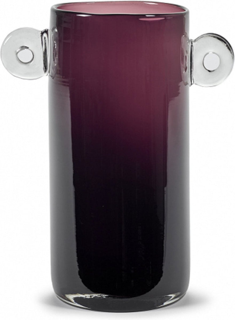 Serax - feu à vent marie michielssen - vase - aubergine - 24 ø