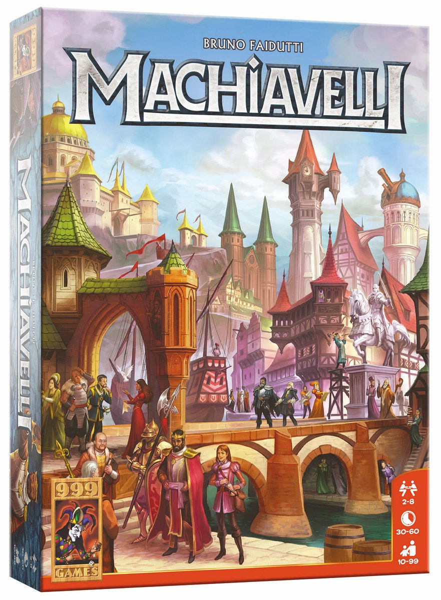 999 Games Game de carte Machiavelli