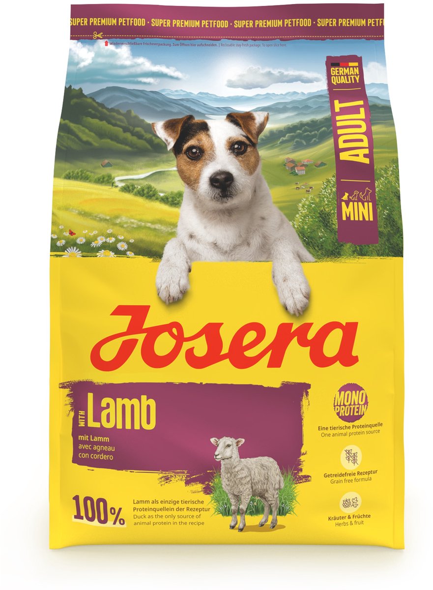 Josera agneau - nourriture pour chien - mini adulte - 3 kg