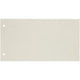 Bandes de séparation djois 3720827 carton 160g m2 22,5x12cm 2 trous inscriptibles