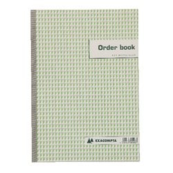 Carnet de commande exacompta 3140x 21x29,7cm ligne non imprimée duplicata autocopiant nl fr