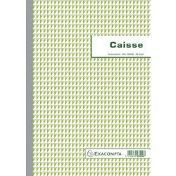 Registre de caisse 23550e 21x29,7cm autocopiant 2 volets 50 feuilles