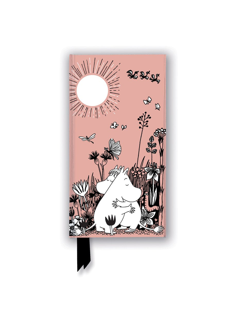 Moomin love (journal slimline déjoué)