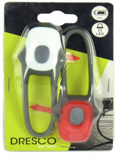 Dresco 2.0 1052272 - kit d'éclairage pour vélo lumières grenouille | 6 pièces