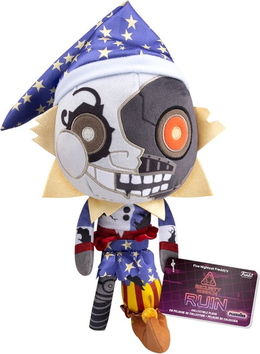 Funko-pop ! peluche : cinq nuits chez Freddy : faille de sécurité en ruine - lune 7