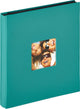 Walther ea-110-k fun - album de photos - format 31 x 33 cm - 400 photos 10 x 15 cm - vert pétrole