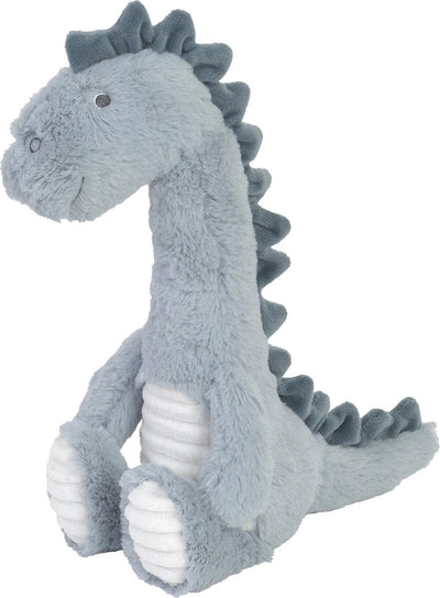 Happy horse dino don peluche 36cm - bleu - peluche bébé