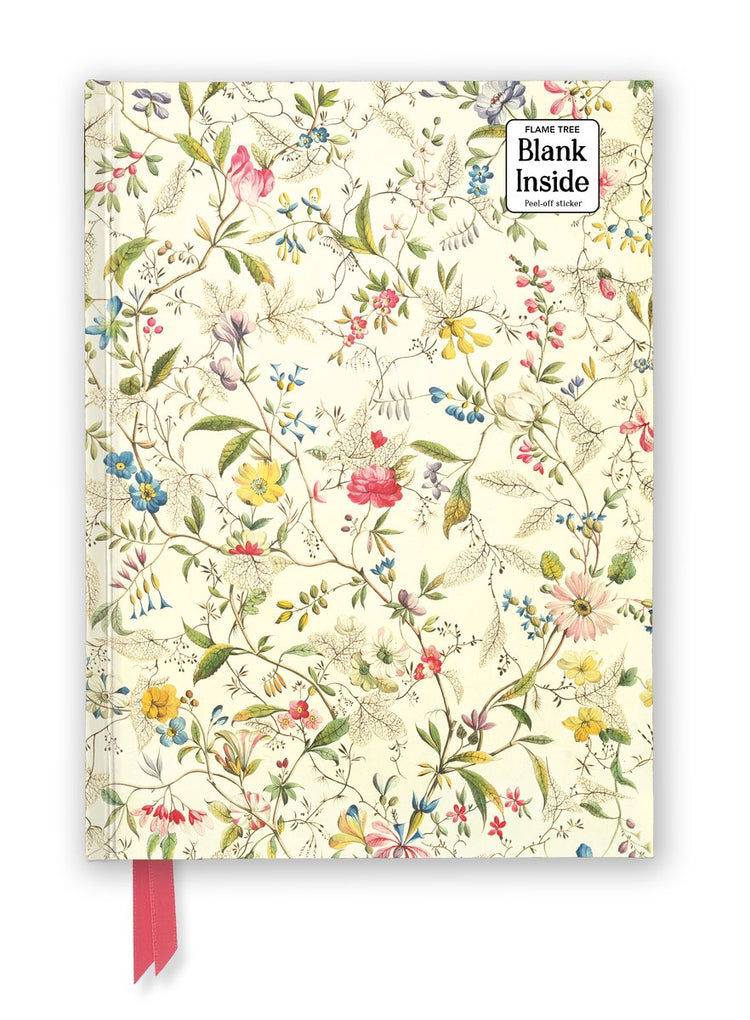 William Kilburn : fleurs sauvages (journal vierge déjoué)