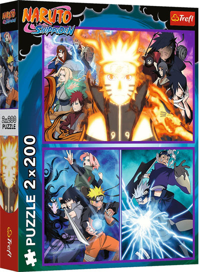 Puzzle Trefl Naruto Shippuden Ninja Hidden Leaf Village - 200 pièces.