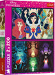 Puzzle Trefl Princesse Disney - 2x200 pièces - Princesses enchanteresses.