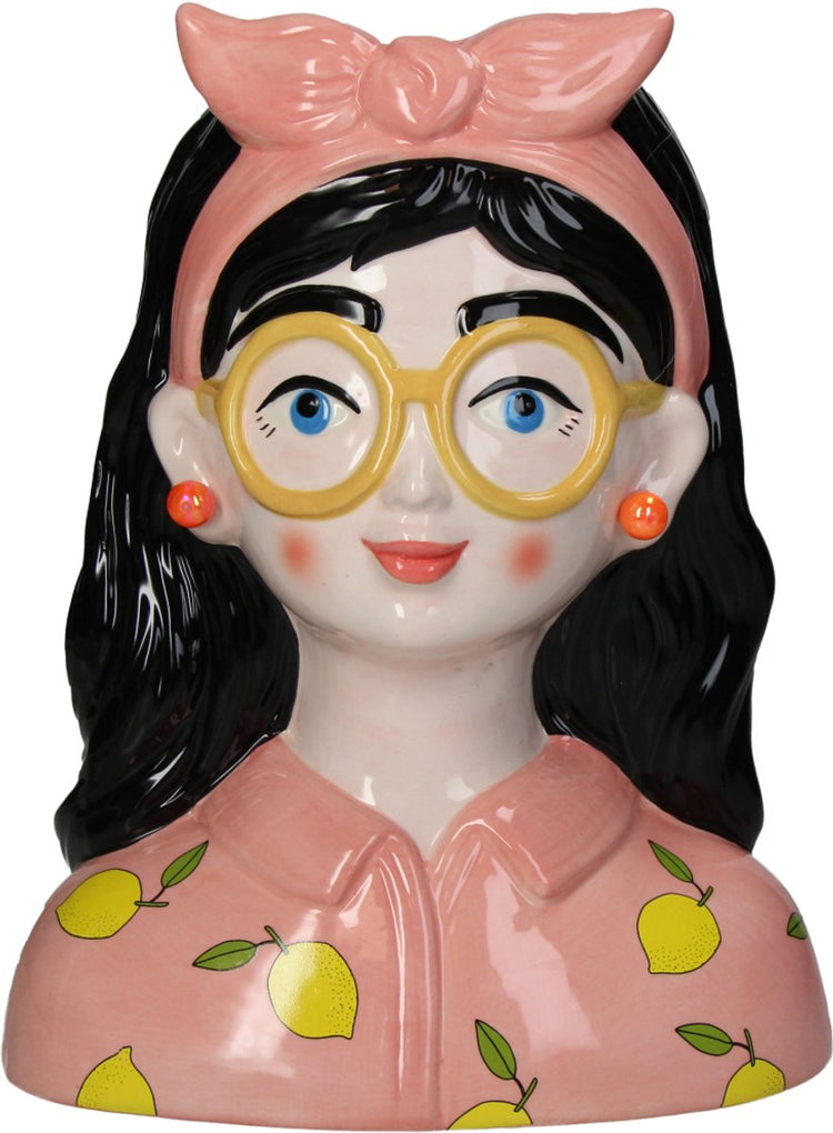 Vase collection HD fille poterie 21,3x14,5x27,1cm