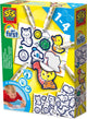 Ses creative - mon premier - stickers à colorier - stickers faciles à colorier avec bords noirs épais - Réalisation de 26 stickers - bricolage et dessin - jouets créatifs - 1 à 4 ans
