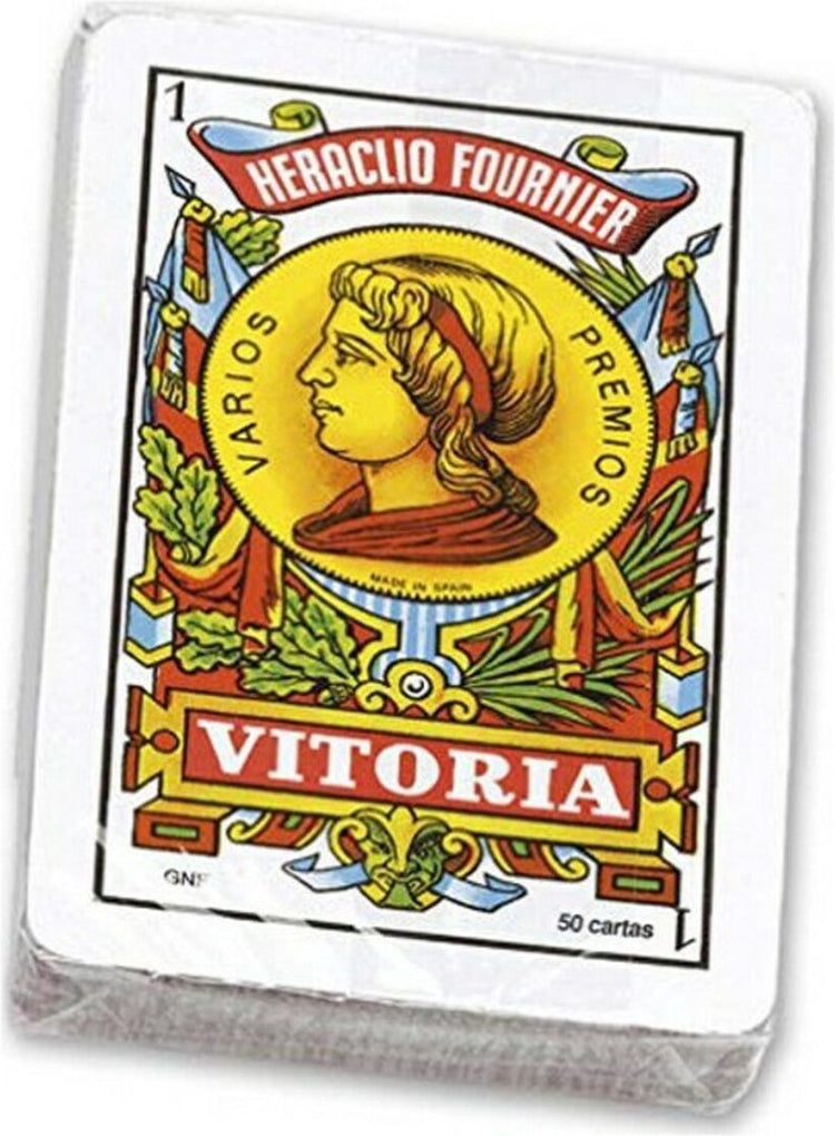 Cartes à jouer espagnoles Fournier (50 cartes) nº 12 (bon ku ne, bon kune, bonkune)