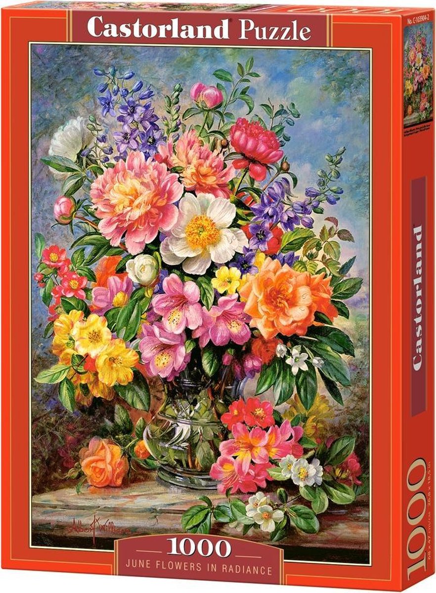 Selecta Castorland Puzzle Fleurs de Juin en Radiance, 1000 pcs.