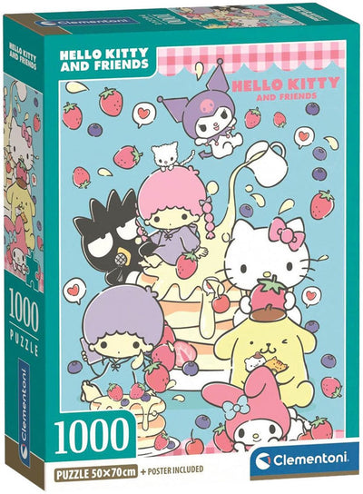 Clementoni – 37117 – puzzle – 1000 pièces – Hello Kitty