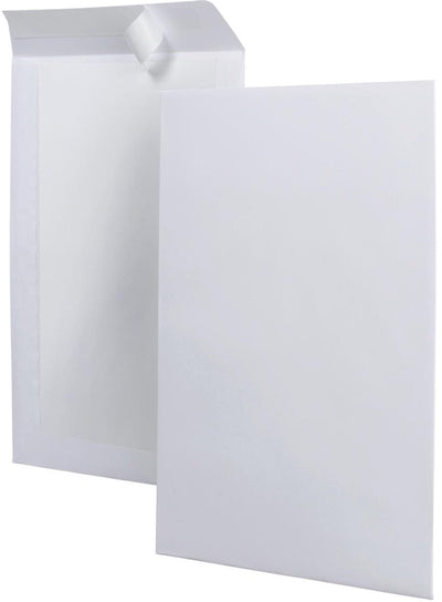 Enveloppes Q-connect board back 229 x 324 mm, boîte de 100 pièces