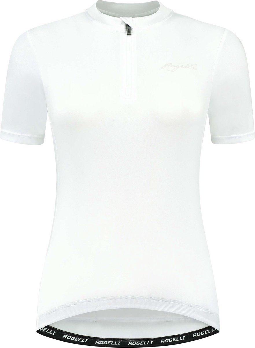 Rogelli core maillot de cyclisme femme - manches courtes - blanc - s